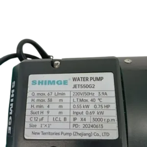 Delivery Pump for Industrial RO-800/1500 ( 1,5 m3/h ) NEW-25