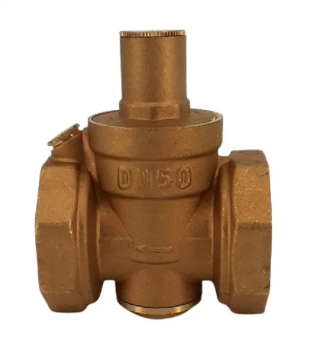 Brass Pressure Reducing valve 2,0" F-F Ports