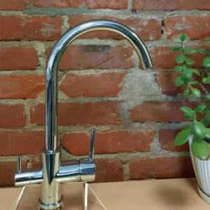 Kitchen faucet CLASSIC 3 in 1 GLAZED Article 201 GL SS-304