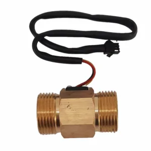 Flow Sensor Volume Counting ( with 3 wires ) Brass In-Out 1,0"
