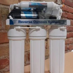 100 FLOW WITH PLASTIC TANK 3,2G - De Luxe SS 304 / RO memb. x 1 pcs