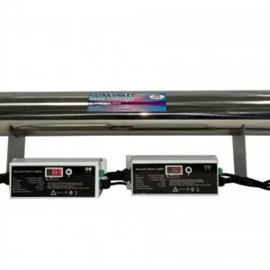 UV filter with 2 lamps LUXE STYLE 55W = 110W, 1,5'', 5.4t / h max 2.0 mm With TIMER TRANSFORMER