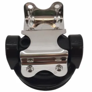 20" SLIM SS Housing,Plastic Head, Brass Port 3/4",wrench+SS Bracket
