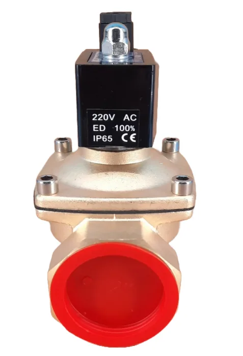 Solenoid Valve 220V 2'' Close style BRASS PORT