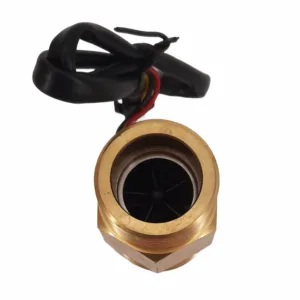 Flow Sensor Volume Counting ( with 3 wires ) Brass In-Out 1,0"