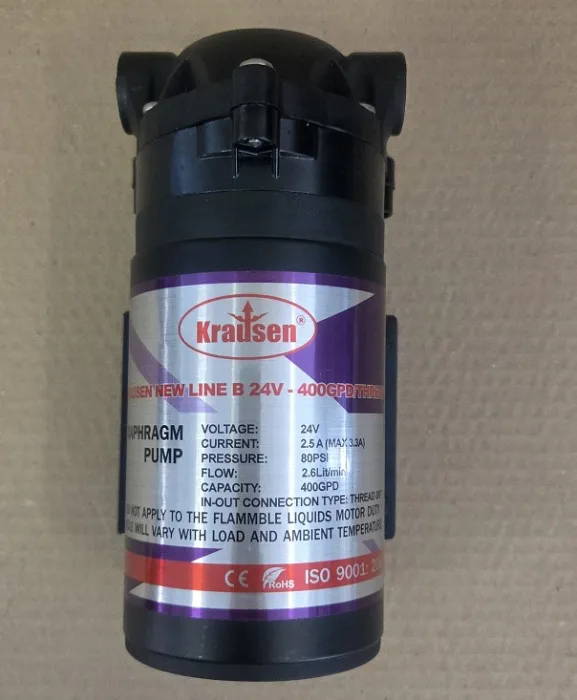Pump KRAUSEN NEW LINE B 24V 2,5A thread 3/8''- 400 GPD