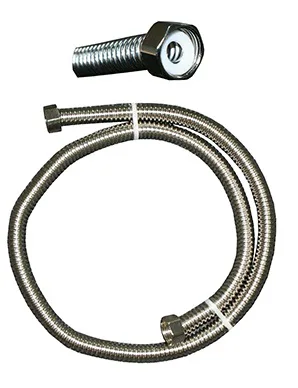1/2” 100cm SS304 15,6 mm with 1/2” SS Nuts
