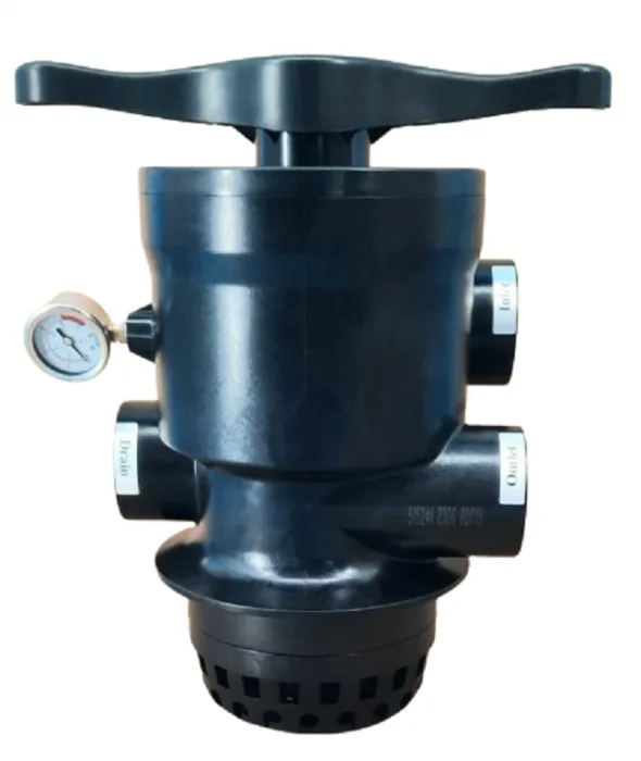 Valve F139AS Swimming Pool Filter Valve-manual, 2'', Top-mounted,Max. Flow Rate is 24m3/h