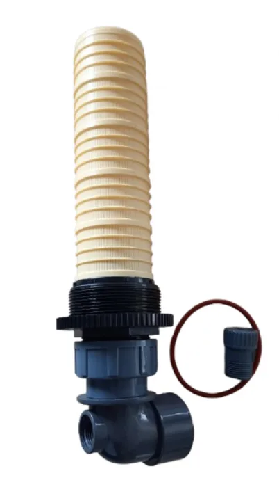Top Distributor side connection 63 mm, port 4'' thread