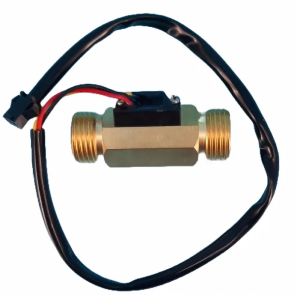 Flow Sensor Volume Counting ( with 3 wires ) Brass In-Out 1/2"