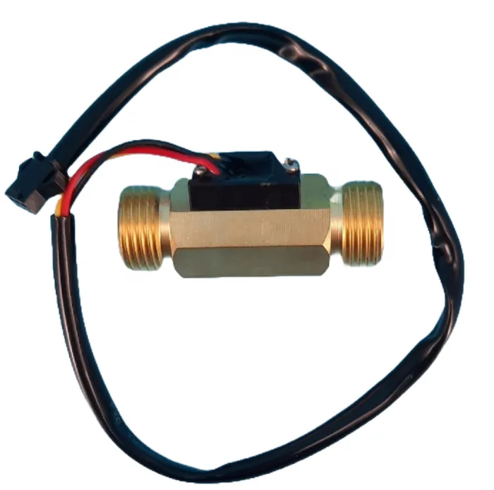 Flow Sensor Volume Counting ( with 3 wires ) Brass In-Out 1/2"