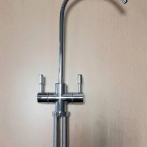 Gate faucet Double DE LUXE QUICK with 7 cm thread
