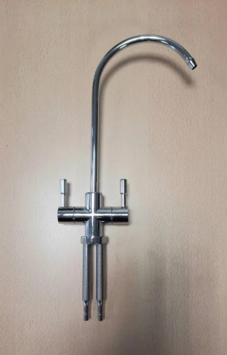 Gate faucet Double DE LUXE QUICK with 7 cm thread