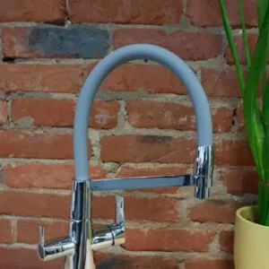 Kitchen faucet DE LUXE 3 in 1 GLAZED Article 122 CH