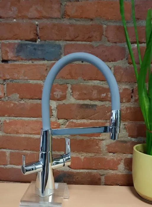 Kitchen faucet DE LUXE 3 in 1 GLAZED Article 122 CH