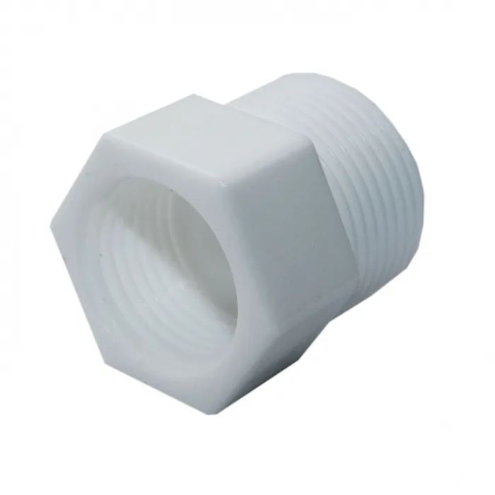 Plastic fitting 1/2''Fx3/4''M
