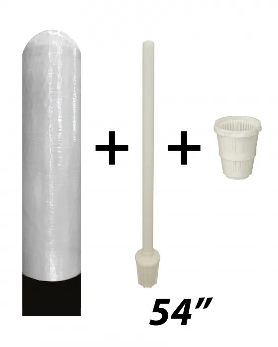 FRP KRAUSEN 1054 D26/H138CM (incl tube&top dist)Full Vol.61,0 ltr.WARRANTY 5 Year, box=0,120m3