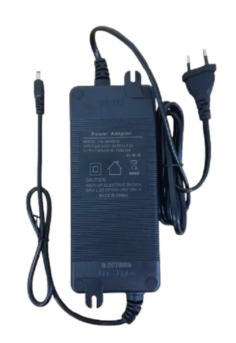 Transformer 36V, 6.0A with round connector