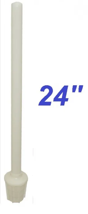 Central tube with collector 24'' ABS