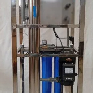 Luxe Style RO-1500 PRO-25 4040 SS * 1 with 3 prefilters 20” WITHOUT RO MEMBRANE 4040