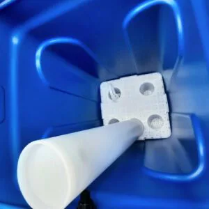 Salt Tank 70 Lit Brine Valve Model A – Blue (33x33x86,5h cm )