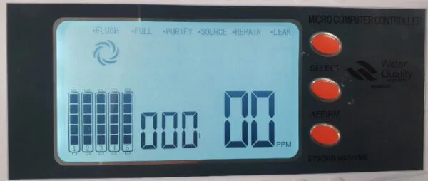 Computer Board "LCD-2" 36V with leakage protector, 1 TDS sensor, Flow control 3/8''