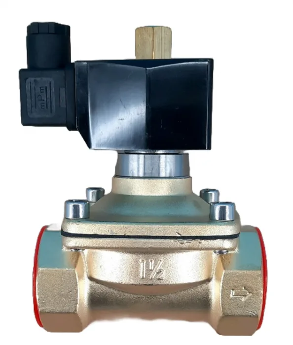 Solenoid Valve 220V 1,5'' open style BRASS Port