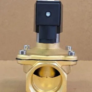 Solenoid 220V Brass Ports 1,25" Normal OPEN