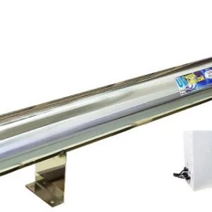 UV filter with 6 lamps LUXE STYLE 150W = 900W, 4'' flange, 48 t/h max+transf.box