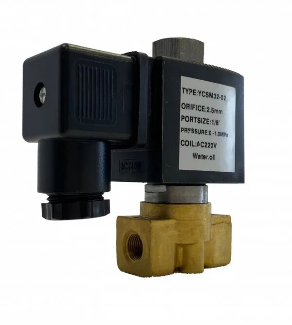 Solenoid Valve 220V 1/8'' open style BRASS Port