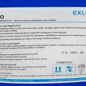 RO Membrane Antiscalant ENI-70 Plastic tank 25KG ( 2-6 PPM )