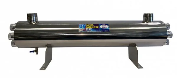 UV filter with 6 lamps LUXE STYLE 55W = 330W, 2,0'', 16.2t / h max 2.0 mm