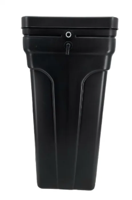Salt Tank 100 Lit Brine Valve Model D -Black (39,8x39,8x83h cm)