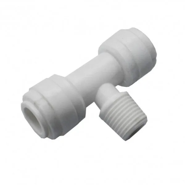 QCF-007A-T 3/8'' tube - 1/4'' thread male - 3/8'' tube ( Bag 20 pcs )