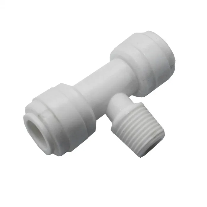 QCF-007A-T 3/8'' tube - 1/4'' thread male - 3/8'' tube ( Bag 20 pcs )