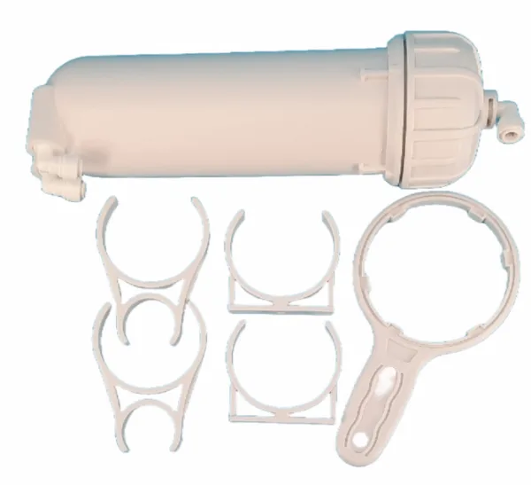 Membrane Housing 3213 with : fittings 3/clips 2 single/2 double to 2,5"/wrench