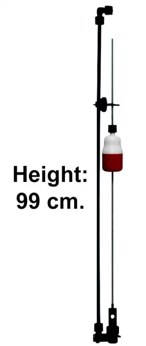 Brine Valve 99 cm with connection 3/8'' for brine tank 200L