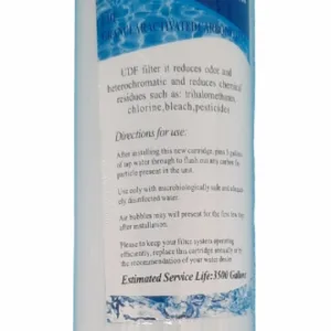 GRANULAR ACTIVATED CARBON – GAC CARTRIDGE 10” SLIM-T, BOX = 25 pcs