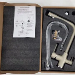 Kitchen faucet STANDART 3 in 1 BEIGE GRANIT Article 202 BG-GR