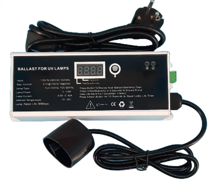 Transformer for UV 6W-55W LUXE STYLE with TIMER