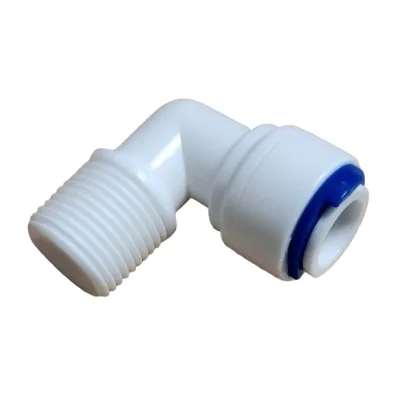 QCF-002D-L 3/8'' tube - 3/8'' thread male ( Bag 20 pcs )