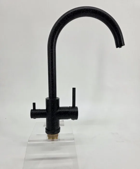 Kitchen faucet CLASSIC 3 in 1 BLACK GRANIT Article 201 BL-GR SS-304