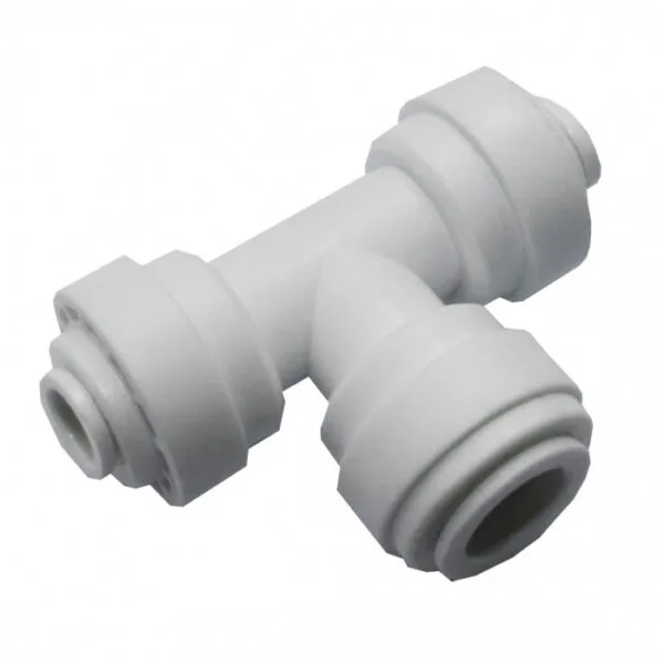 QCF-009B-T 1/4'' tube - 3/8'' tube - 1/4'' tube ( Bag 20 pcs )