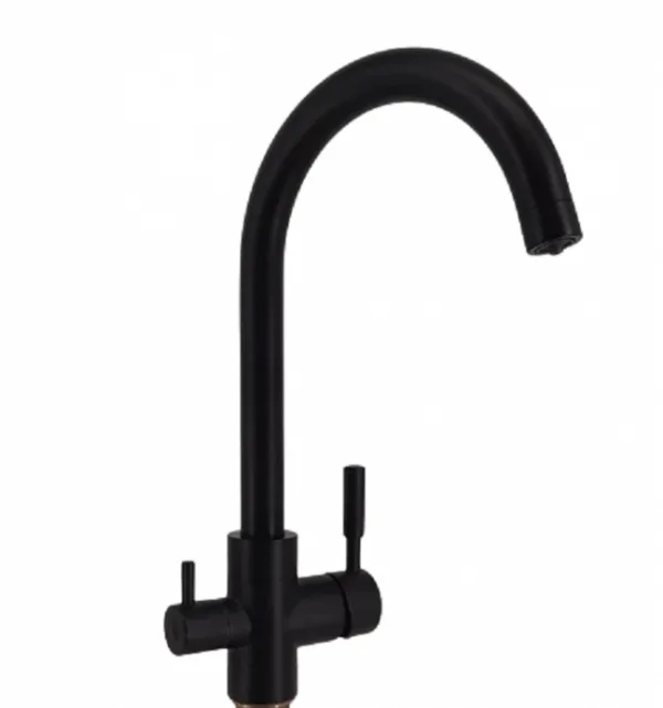 Kitchen faucet CLASSIC 3 in 1 BLACK GRANIT Article 201 BL-GR