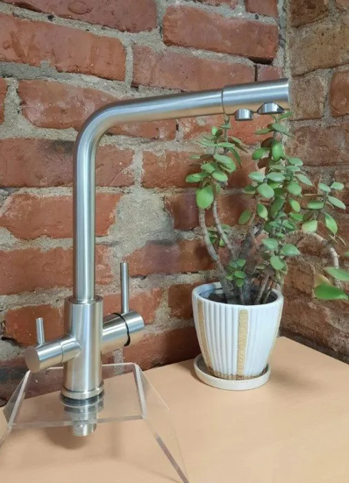 Kitchen faucet STANDART 3 in 1 MATTED Article 202 SS304
