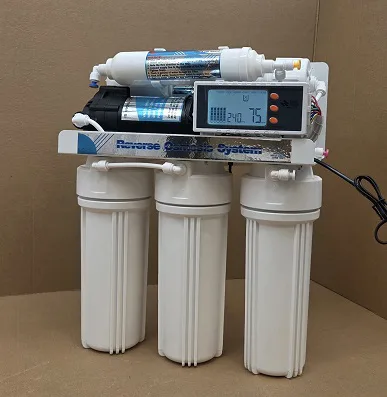 RO System 200 LCD with TDS*2, SS-304 QCF Faucet ( without RO Tank) / RO memb. x 1 pcs