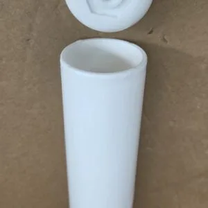 Inline 2.5'' EMPTY WHITE HOUSING 1/4'' thread