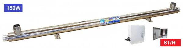 UV filter with lamp LUXE STYLE 150W 1,5'' 8T/H+trans.box
