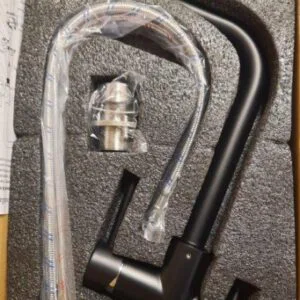 Kitchen faucet STANDART 3 in 1 BLACK Article 202 BL SS-304