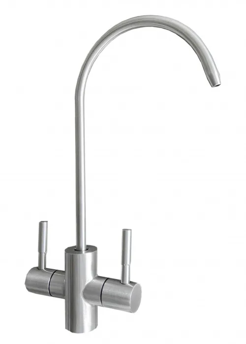 Gate faucet Double DE LUXE SS304 QUICK- thread length 6 cm